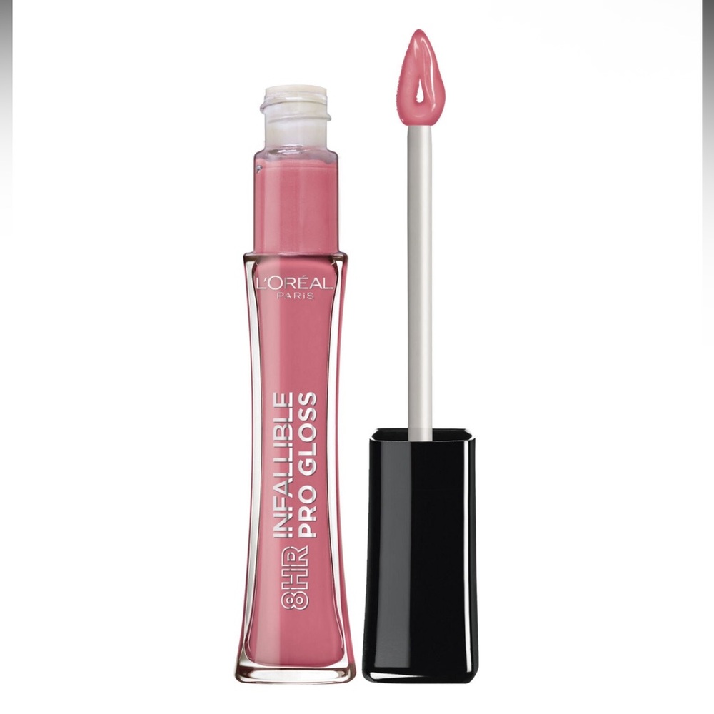 💎 L'Oreal Paris Infallible 8HR Never Fail
Lip Gloss Nightfall Rose New